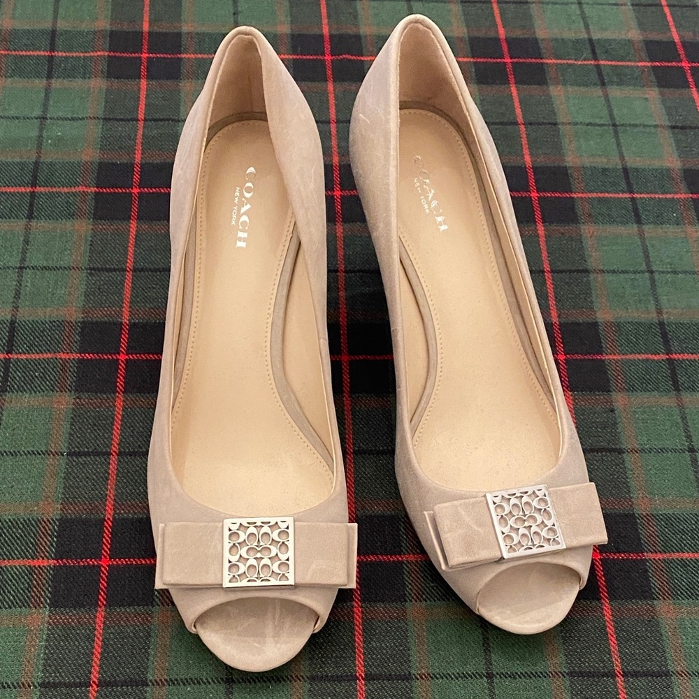 Coach Gretchen Wedge Heels New without tags